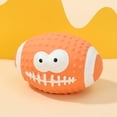 thumbnail image 4 of Pet Squeaky Molar Rugby Toy, 4 of 4