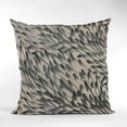 thumbnail image 7 of Plutus Brands Green, Black Plutus Bird Feather Animal Luxury Throw Pillow 20 in x 30in, Double Sided 20" x 30" Queen, 7 of 7