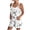 White-C, variant on Penkiiy Women's Overalls Usa Flag Print Sleeveless Suspender Rompers One Piece Jumpsuit Shorts with Pockets M Black