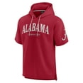 thumbnail image 2 of Men's Fanatics Crimson Alabama Crimson Tide Ready Short Sleeve Pullover Hoodie, 2 of 3