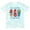 Tie Dye Green, variant on Inktastic Life is Better Flip Flops T-Shirt