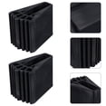 thumbnail image 4 of CIMAXIC 2Pcs Rubber Ladder Foot Rest Mat Non-skid Feet Cover Folding Ladder Accessory,3.62"X2.64"X2.44", 4 of 5