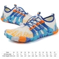 thumbnail image 4 of Zapatos de Buceo Transpirables FLhrweasw para Senderismo (37) Blanco Azul, 4 of 9