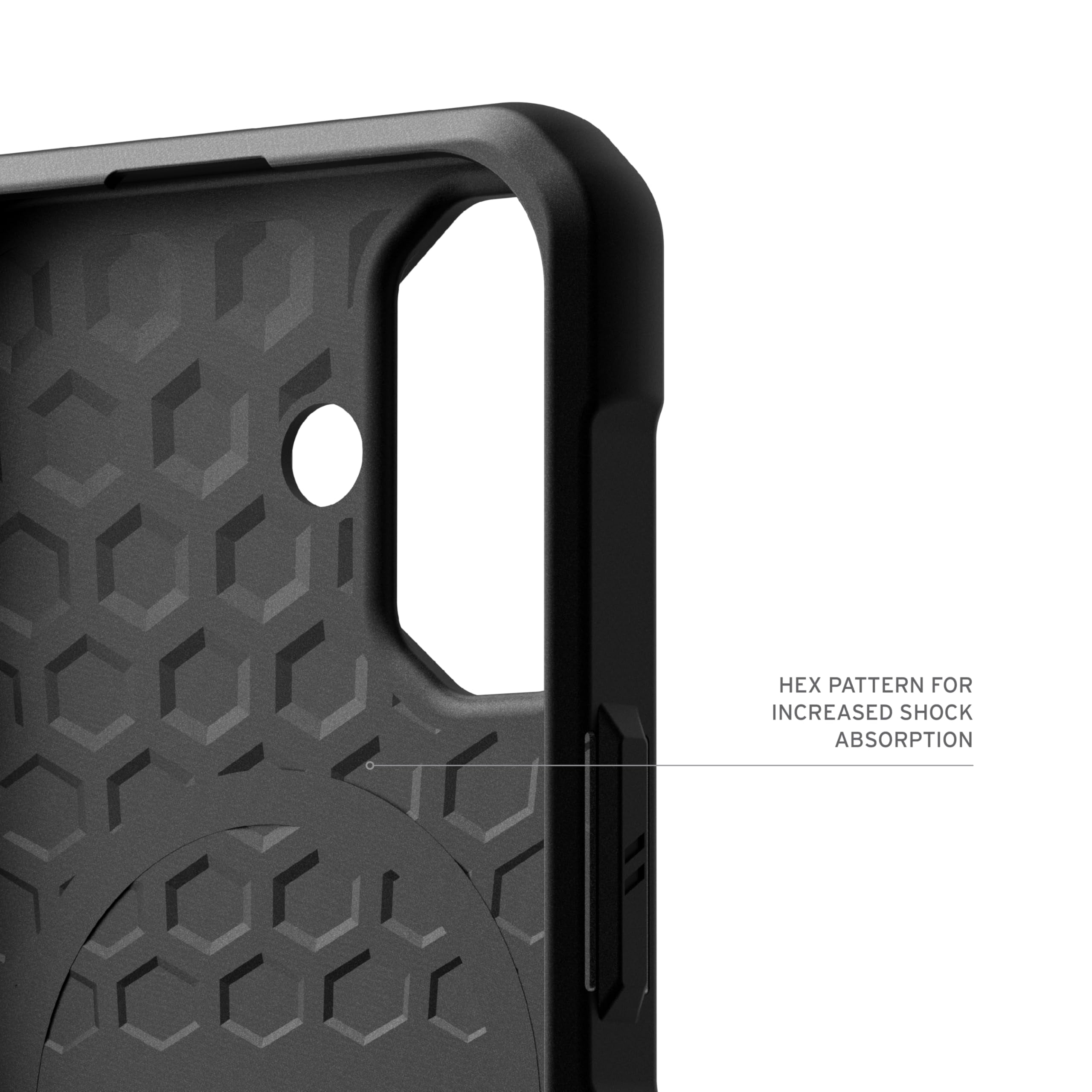 UAG iPhone 16 Plus Case 6.7" Metropolis LT - Compatible with MagSafe Charging Rugged Shockproof Anti-Slip Military Grade Protective Cover, Kevlar Black
