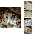 thumbnail image 1 of 10Pcs/Set Scrapbooking Pad Lace Pattern Easy to Use Lightweight Craft Material Journaling Paper for Home, 1 of 8