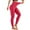 2# Hot Pink, variant on Leggings for Women,22"/23" High Waist Tummy Control Workout Gym Yoga Pants Black S