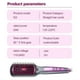thumbnail image 5 of Infrared Hair Straightener Brush Ionic Straightening Brush Anti-Frizz Flat Iron Comb for All Hair Types 110-240V, 5 of 5