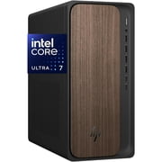 HP OmniDesk M03 Business AI PC Desktop, Intel Core Ultra 7 265, 32GB DDR5 RAM, 1TB SSD, USB-C, Wi-Fi 6, Wired KB & Mouse,Windows 11 Home