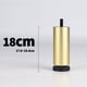 thumbnail image 4 of 4 piezas de muebles modernos para mesa de centro, sofá cama, tocador, patas de refrigerador Dorado 18cm, 4 of 7