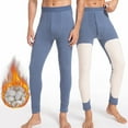 thumbnail image 2 of Shadoumai Men's Winter Thermal Underwear Pants with and Reinforced Knee Pads for Cold Weather and Comfort, 2 of 7