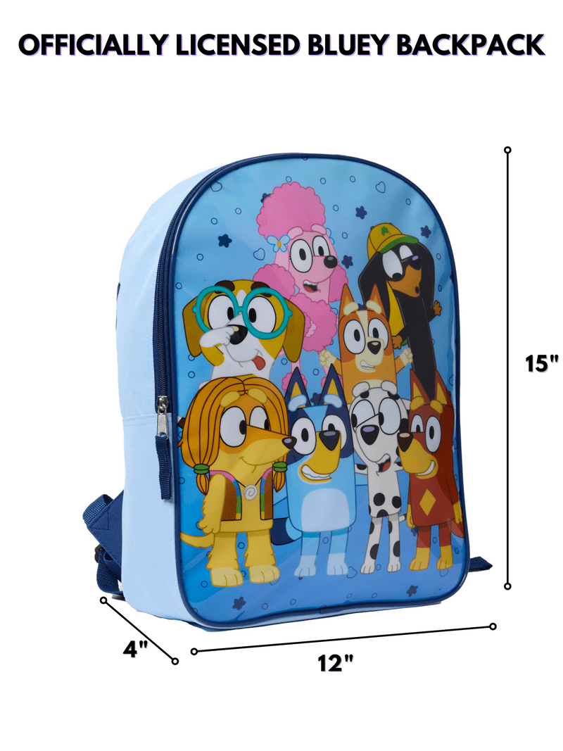 Bluey Bingo and Friends Backpack 15