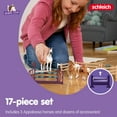 thumbnail image 6 of Schleich Horse Club 17PC Lisa’s Tournament Training Playset with Horse Figurines, 6 of 10