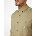 thumbnail image 4 of Carhartt Men's Tall Big & Tall Rugged Flex Rigby Long Sleeve Work Shirt, 4 of 4