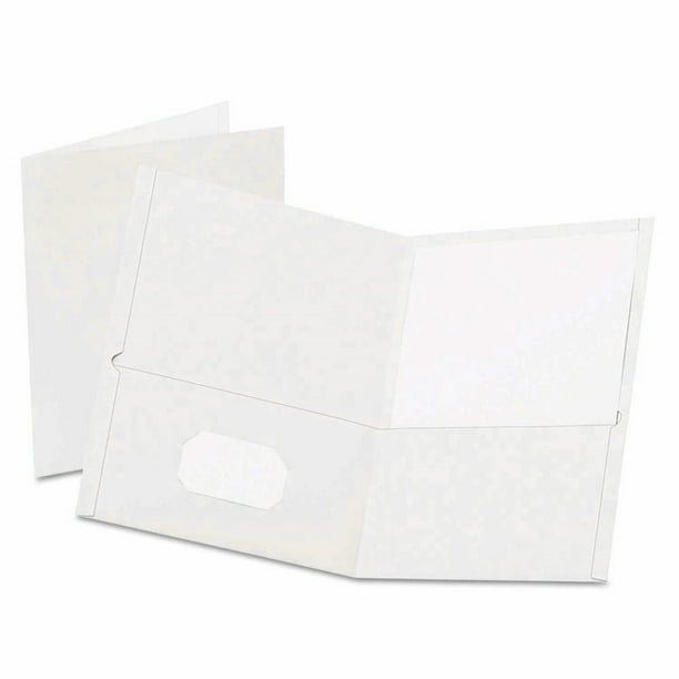 Oxford Pochettes Format Lettre - Blanc, 1/Pack