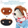 thumbnail image 5 of Gustave Dog Halloween Costumes Funny Chucky Costume Pet Puppy Cosplay Clothes with Wigs for Small Medium Large Dogs Cats Halloween Christmas Scary Outfits, L, 5 of 8