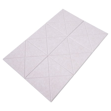 Amosfun 6Pcs Sound Insulation Pads Acoustic Wall Panels Khaki Echo Control Gaming Room General Users