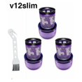 thumbnail image 1 of SM Dyson V12 Detect Slim Cordless Vacuum Cleaner - 3 Pack Hepa Filter 971517-01 + 1 Brush, 1 of 5