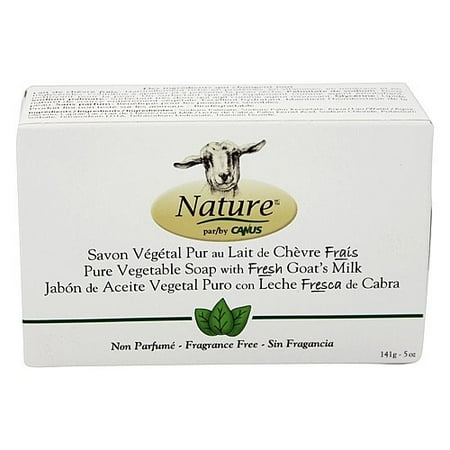 - Canus Goat's Milk Bar Soap, Fragrance Free, 5 Oz