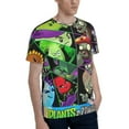 thumbnail image 2 of Plants Vs Zombies T-Shirts 3d Printed Short Sleeve Tee Shirt For Men, 2 of 8