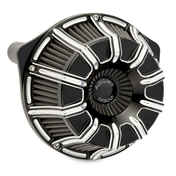 Arlen Ness 10-Gauge Inverted Series Black Air Cleaner (18-947)