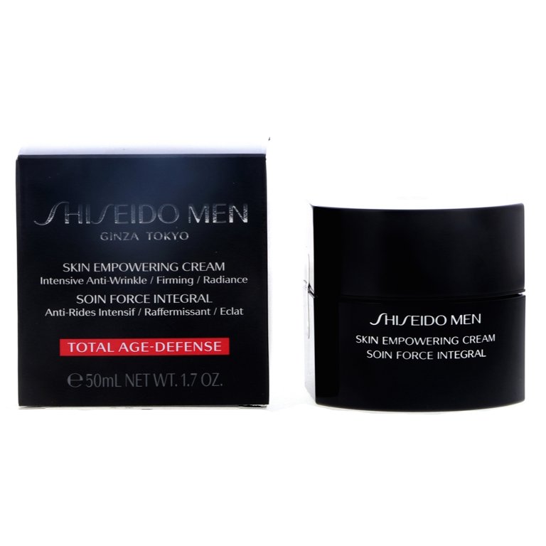 おまけつき　SHISEIDO MEN SKIN EMPOWERING CREAM Shiseido Men Skin Empowering Cream 1.7 oz - Hydrating Night Facial
