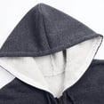 thumbnail image 4 of Luvrsol Hoodiess for Women Plus Size Zip Front Sweatshirt Jacket with Fleece Drawstring Pockets Winder Outerwear L-5XL, 4 of 7