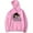 Pink, variant on The Boondocks Hooded Sweatshirt Street Fashion Men's And Women's Winter Hooded Sweatshirt