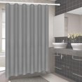 thumbnail image 1 of Cortina de ducha BRI con ojal de cobre gris 180 x 240 cm, 1 of 5