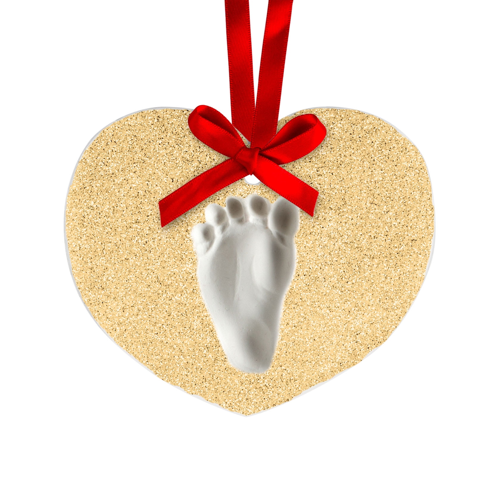 hallmark handprint ornament