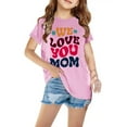 thumbnail image 1 of COM1950s Shorts pour Filles, Crop Tops Mignons, T-Shirts pour Enfants Manches Courtes T-Shirt Graphique Col Rond Crop Top pour 3-14 Ans Filles et Garçons T-Shirt Tee, Crop Tops pour Enfants, Shorts Garçon Tout-Petit, 1 of 3