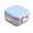 Light Blue, variant on Anckoeil Portable Lunch Box with Compartments Microwaveable Student Lunch Box Work Lunch Box