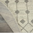 thumbnail image 5 of Nourison Grafix Moroccan Ivory/Grey 8' x ROUND Area Rug, (8 Round), 5 of 8