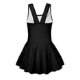 thumbnail image 5 of Uourmeti Magical White Cat Print Girls One Piece Swim Dress - Sleeveless Skirted Bathing Suit with Built-in Liner for Summer Beach & Pool, 5 of 8
