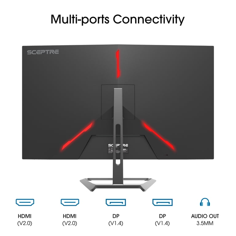 Sceptre 32 Inch 4K UHD IPS Monitor Black photo 2