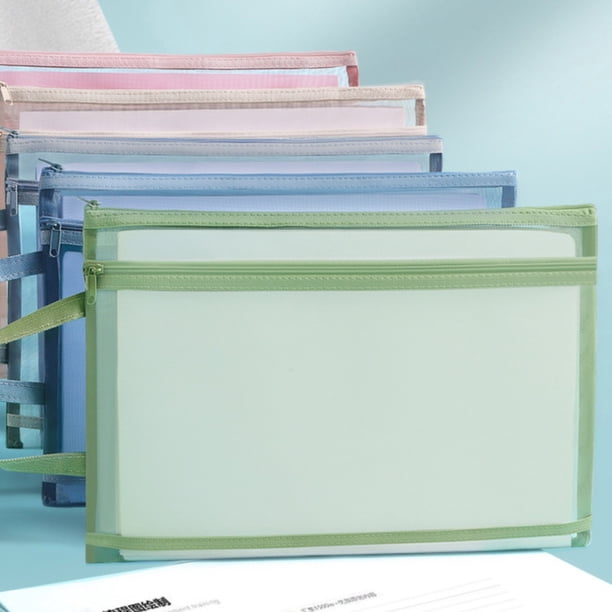 Lot De 10 Pochettes Maille Zip A4/A5 – Sacs De Rangement Transparent Pour Jeux De Société, Jouets, Briques Lego, Fournitures École & Voyage