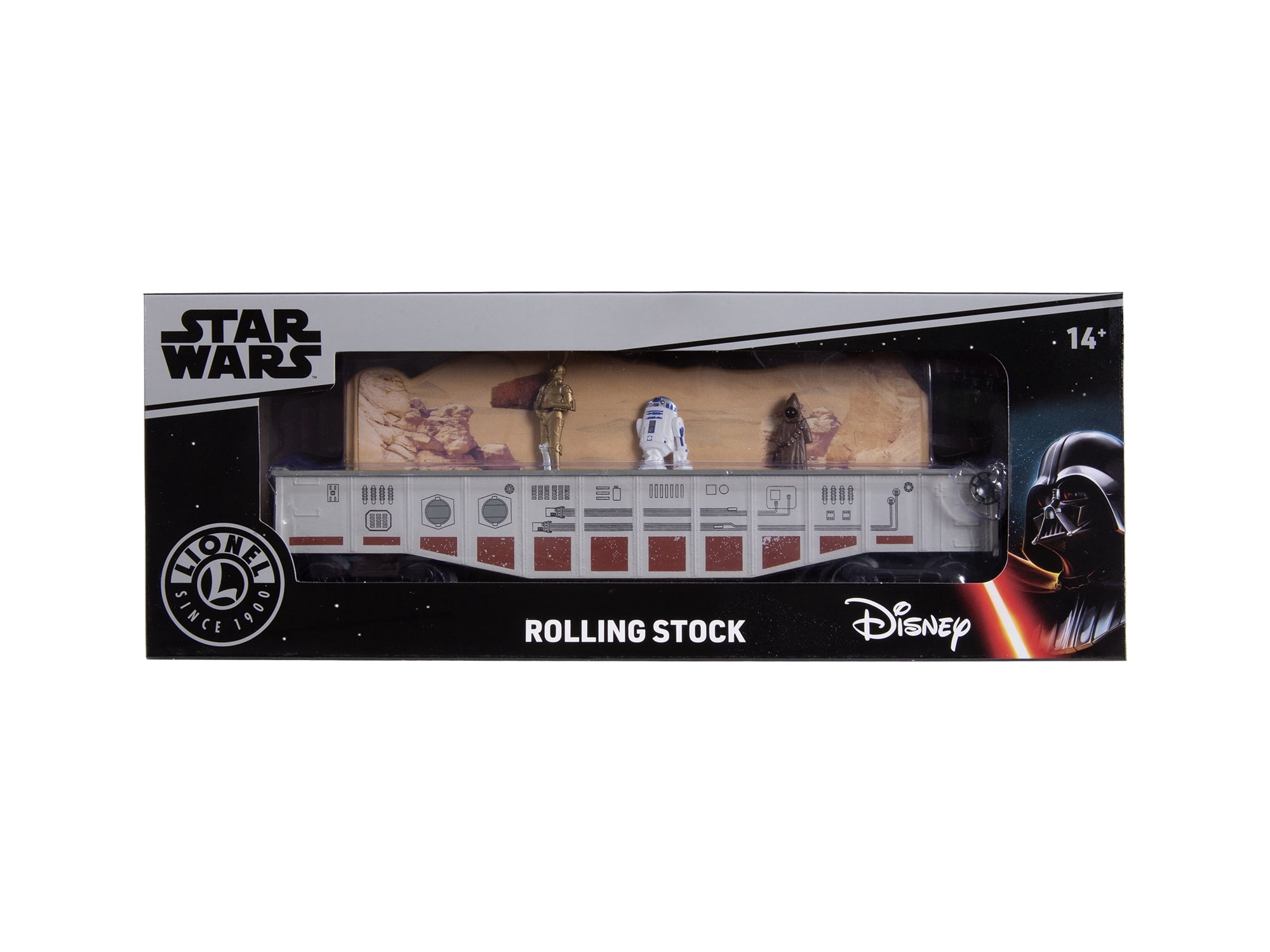 Lionel Disney Star Wars Rebel Droids O Gauge Model Train Chasing Gondola Car