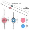 thumbnail image 2 of Essential Oil Diffusion Bracelet Stainless Steel Aromatherapy Pendant Adjustable Bracelet Set 10 Lemon Slice 15mm Sky Star Bracelet, 2 of 4