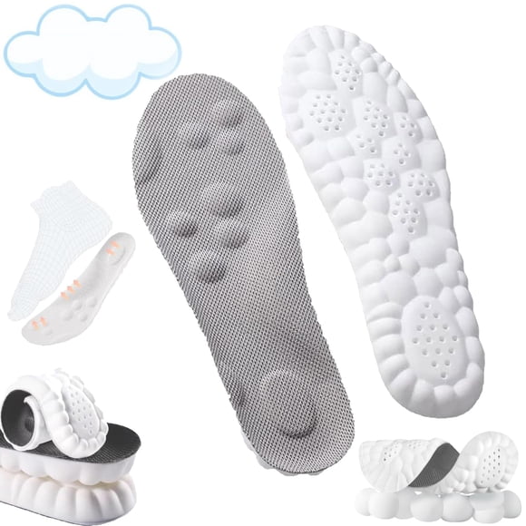 Plantillas Konenbra 4D Cloud Technology Súper Suaves Gris Talla 11-12