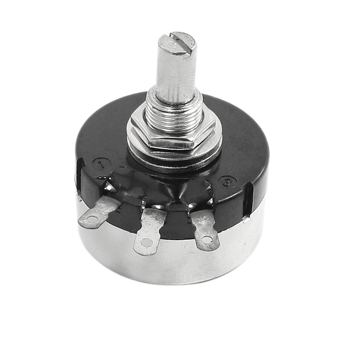 RV30YN20S 500 ohm Round Shaft Wirewound Linear Variable Potentiometer