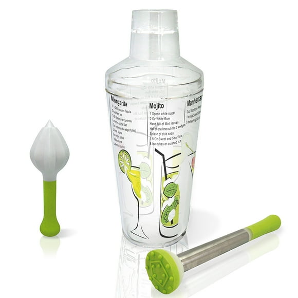 Juego de 4 Utensilios Para Coctel Vin Bouquet FIK003SET
