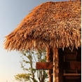 thumbnail image 6 of Thatched Roof Roll, Artificial Thatched Roof Simulation, Thatched Roof Tiles, Plastic PE Thatched Roof Shingle for Garden Patio Decoration, Reeds, 6 of 8
