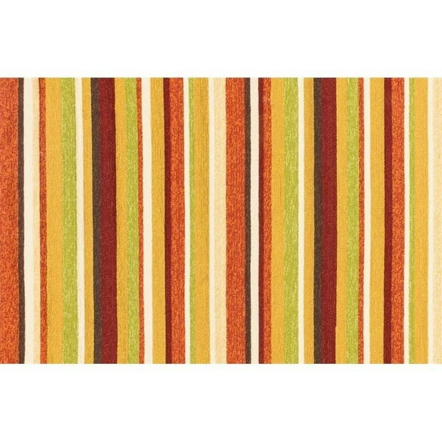 Loloi Venice Beach 3'6" x 5'6" Hand Hooked Rug in Sunset