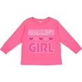 thumbnail image 3 of Inktastic Grammie Girl Granddaughter Girls Long Sleeve Toddler T-Shirt, 3 of 5