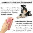 thumbnail image 4 of Deshedding Brush for Pets – Shedding & Grooming Tool for Cats, Dogs, Rabbits, and Horses – Effective Pet Hair Removal Supply, 4 of 7