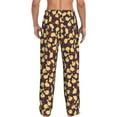 thumbnail image 3 of Fotbe Cute Small Farm Birds Men's Pajama Pants,Sleepwear Pants,Pj Bottoms Drawstring And Pockets-X-Large, 3 of 9