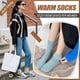 thumbnail image 5 of Botas térmicas EBMORE de lana Calcetines de invierno para mujer, 5 pares, 5 of 6