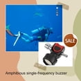thumbnail image 4 of Yuarrent Zumbador de buceo, generador acústico impermeable Universal pequeño, fabricante de ruido de seguridad para el hogar, natación subacuática al Deportes acuáticos Yuarrent OD030894-00B, 4 of 6