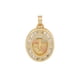 thumbnail image 1 of Medalla Espíritu Santo Casa del Anillo 1.3 cm Oro Sólido 14K Amarillo, 1 of 3