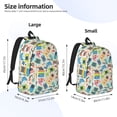 thumbnail image 4 of Rocae Playing Video Games for Durable Canvas Backpack Leisure Large Bag Travel Rucksack Multi-function Backpack Medium, 4 of 8