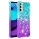 thumbnail image 2 of Funda para Motorola MOTO G 5G 2022 Transparente con Brillos Carcasa Protectora Antigolpes con Glitter Brillante, 2 of 5